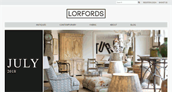 Desktop Screenshot of lorfordsantiques.com